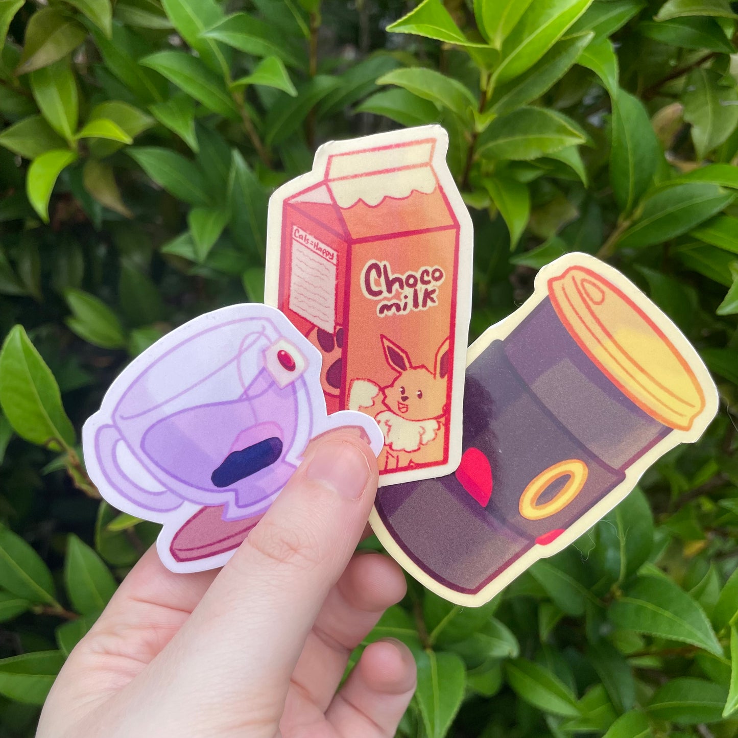 Eevee Refreshment Stickers