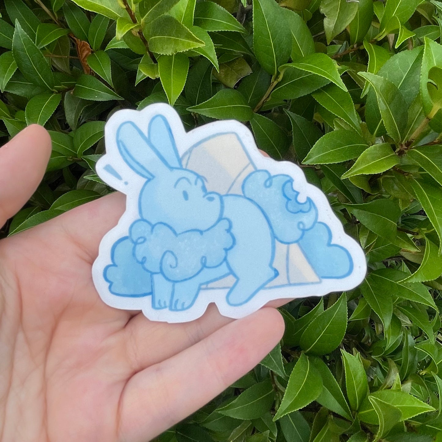 Cotton Candy Bunny Stickers