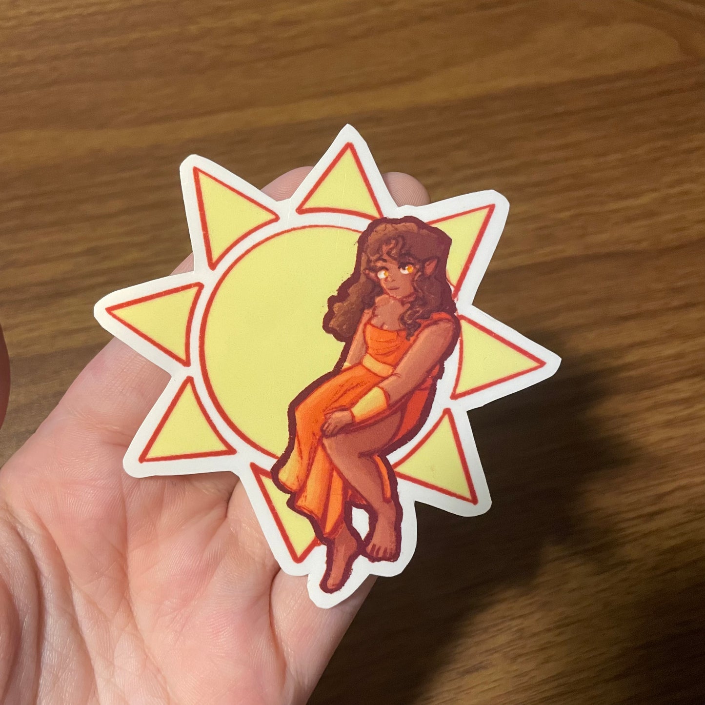 Sun and Moon Trope Stickers