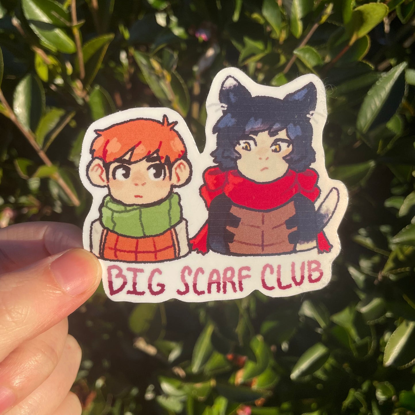 Dungeon Meshi - Big Scarf Club Sticker